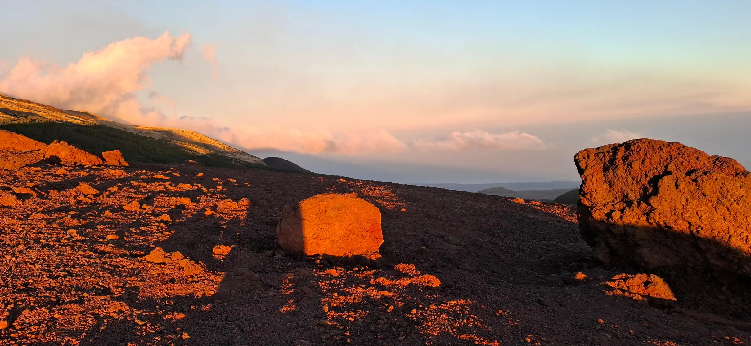 Catania: tour guidato dell'Etna al tramonto con degustazione di cibo locale