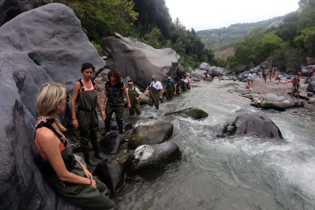 Tour sull'Etna e Gole dell'Alcantara con River Trekking da Taormina