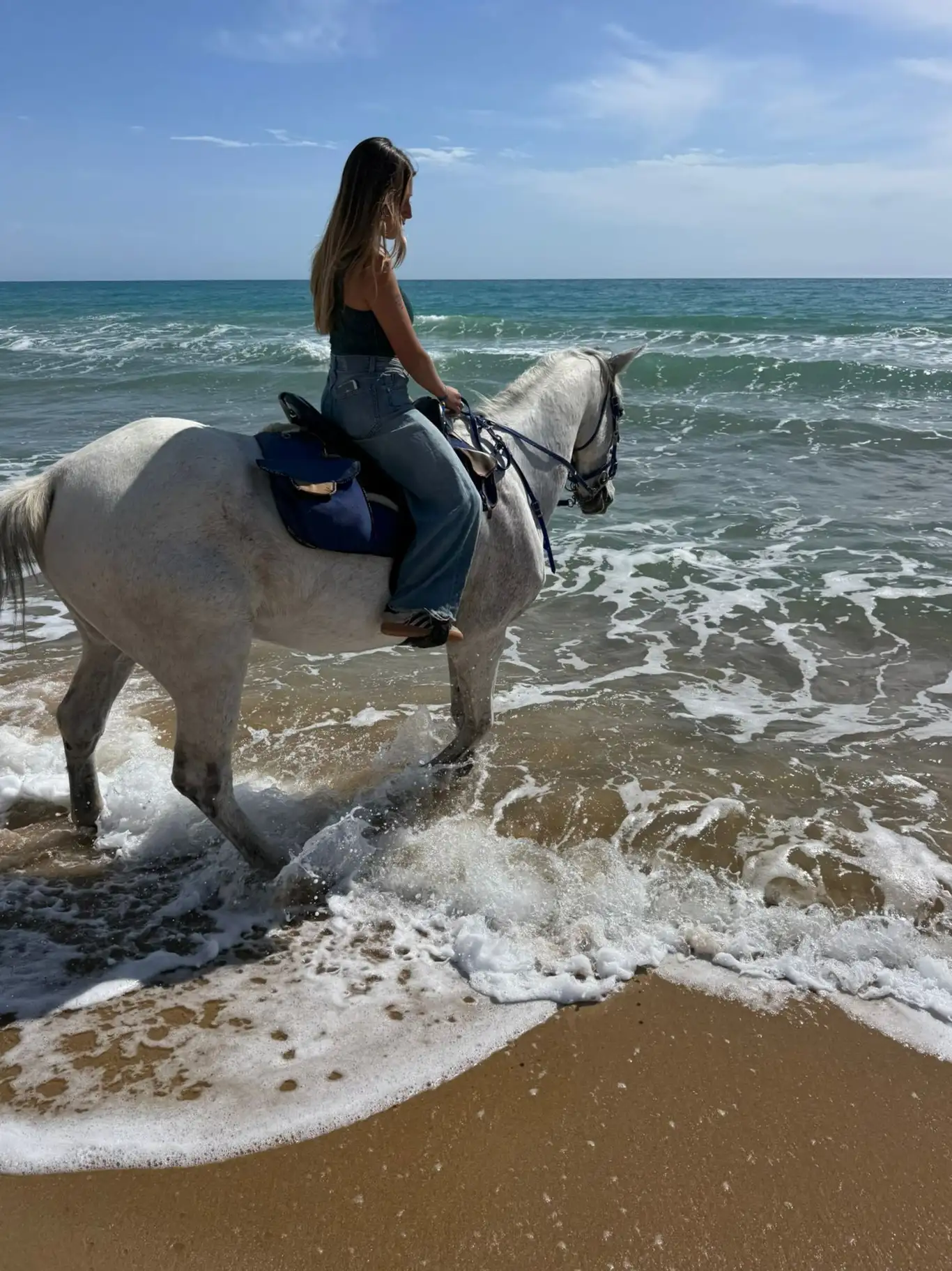 Passeggiata a cavallo ad Agrigento tra Riserva Torre Salsa e Capo Bianco