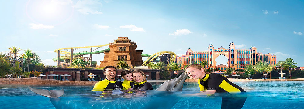 Dubai Dolphin bay Atlantis hotel