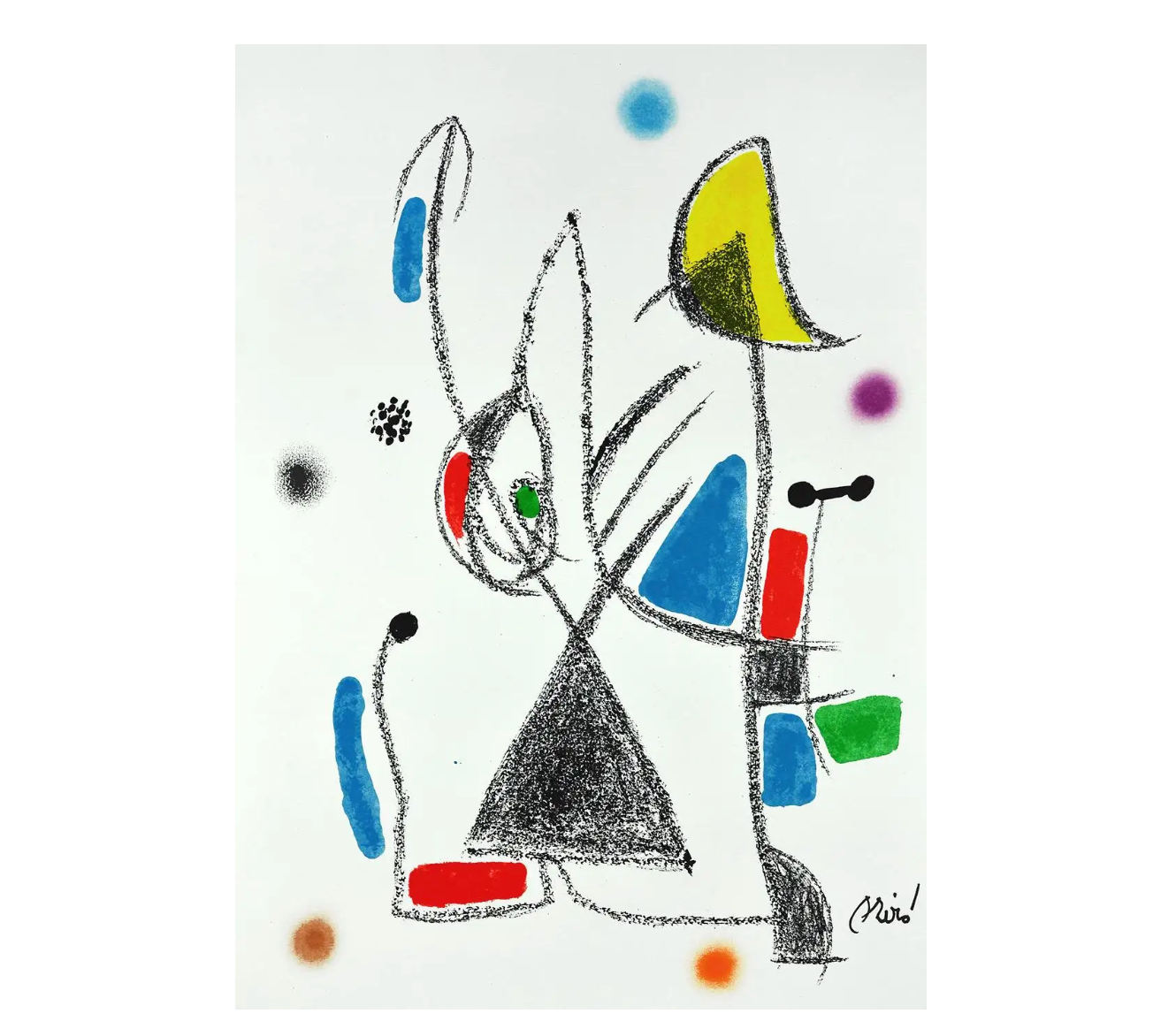 Joan Miró - Maravillas con Variaciones Acrosticas en el Jardin de Miro