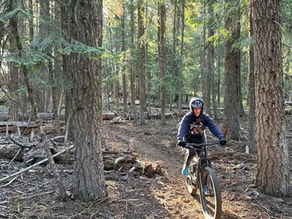 Brown Mountain Biking or Hiking Trail Southern Oregon