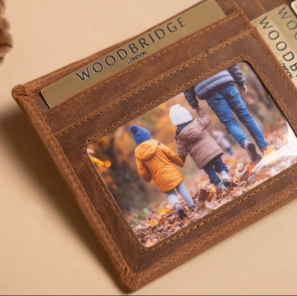 Thumbnail: Cognac Brown luxurious Bifold Leather Wallet