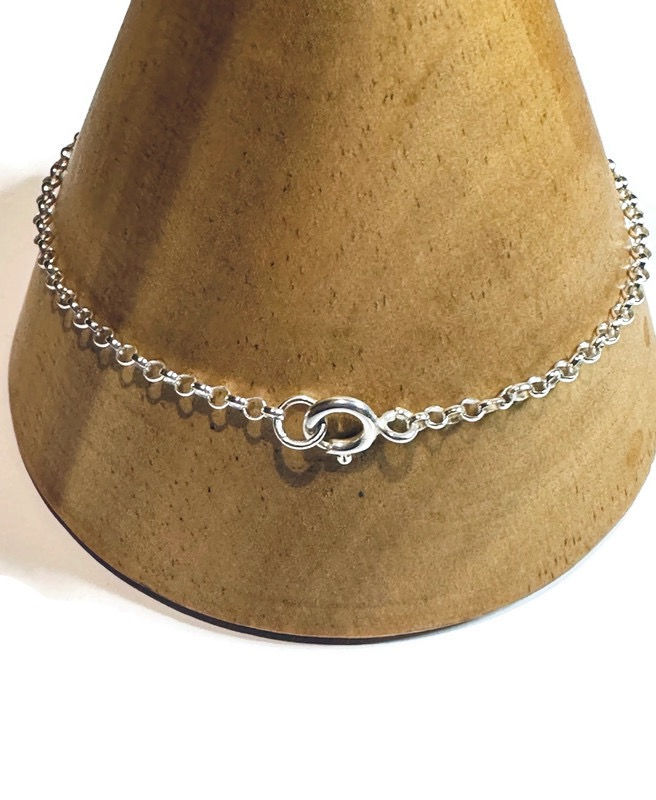 Thumbnail: silver dragonfly bracelet fastener