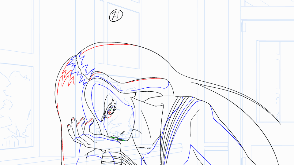 wipes blood S1C2 Nigenga.gif