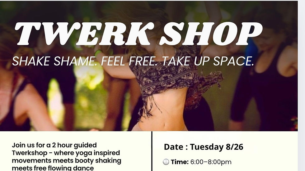 Female Embodiment Twerkshop