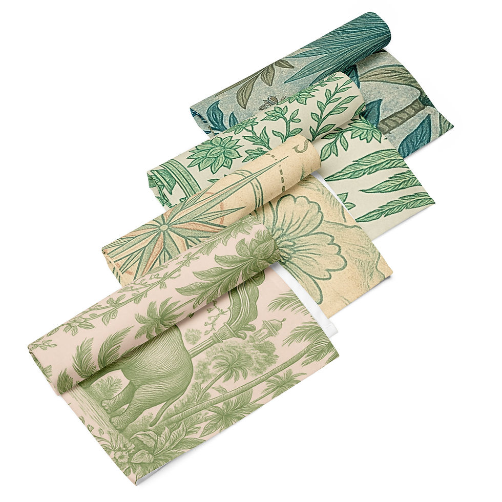 Thumbnail: REMNANT CLOTH NAPKIN SET
