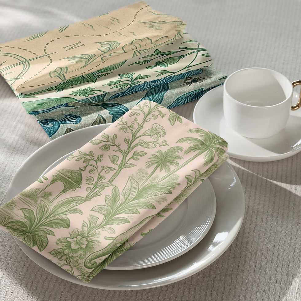 Thumbnail: REMNANT CLOTH NAPKIN SET