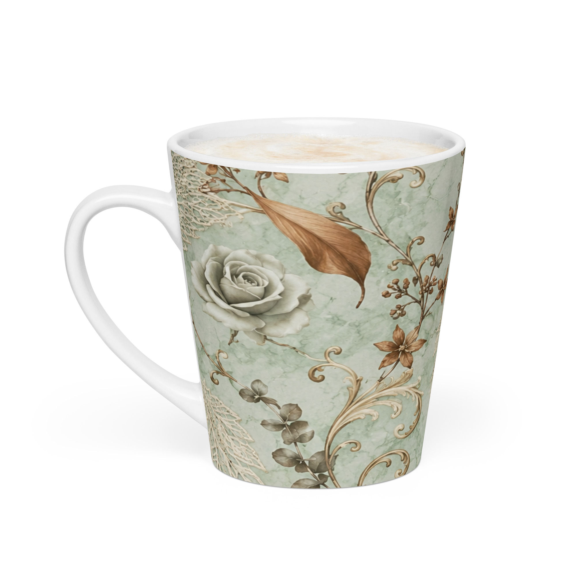 SEAGLASS ROSE MUG