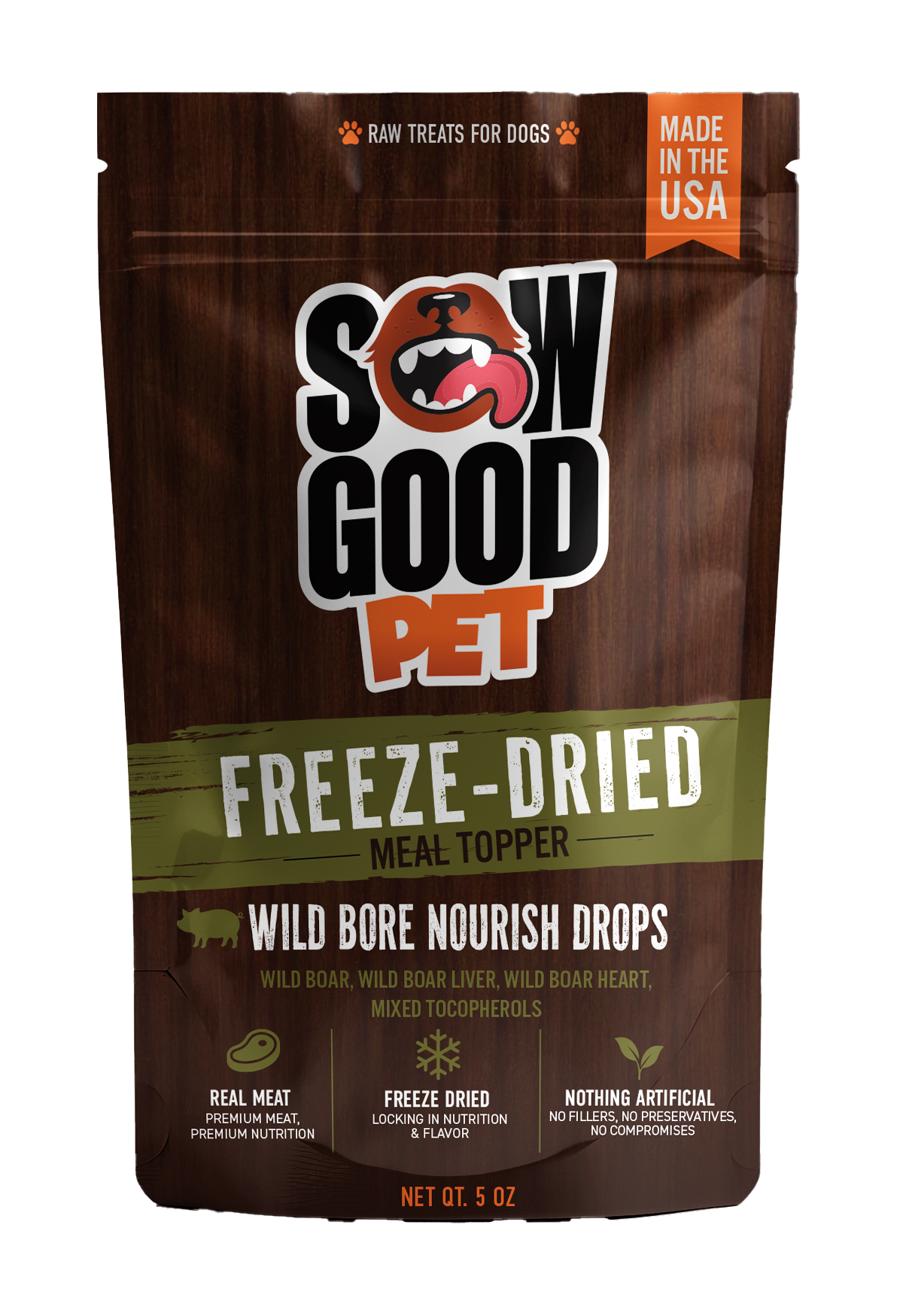 Wild Boar/Pork Complete Meal Topper