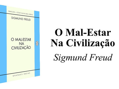 capa do livro O Mal-estar na Civilização, de Sigmund Freud