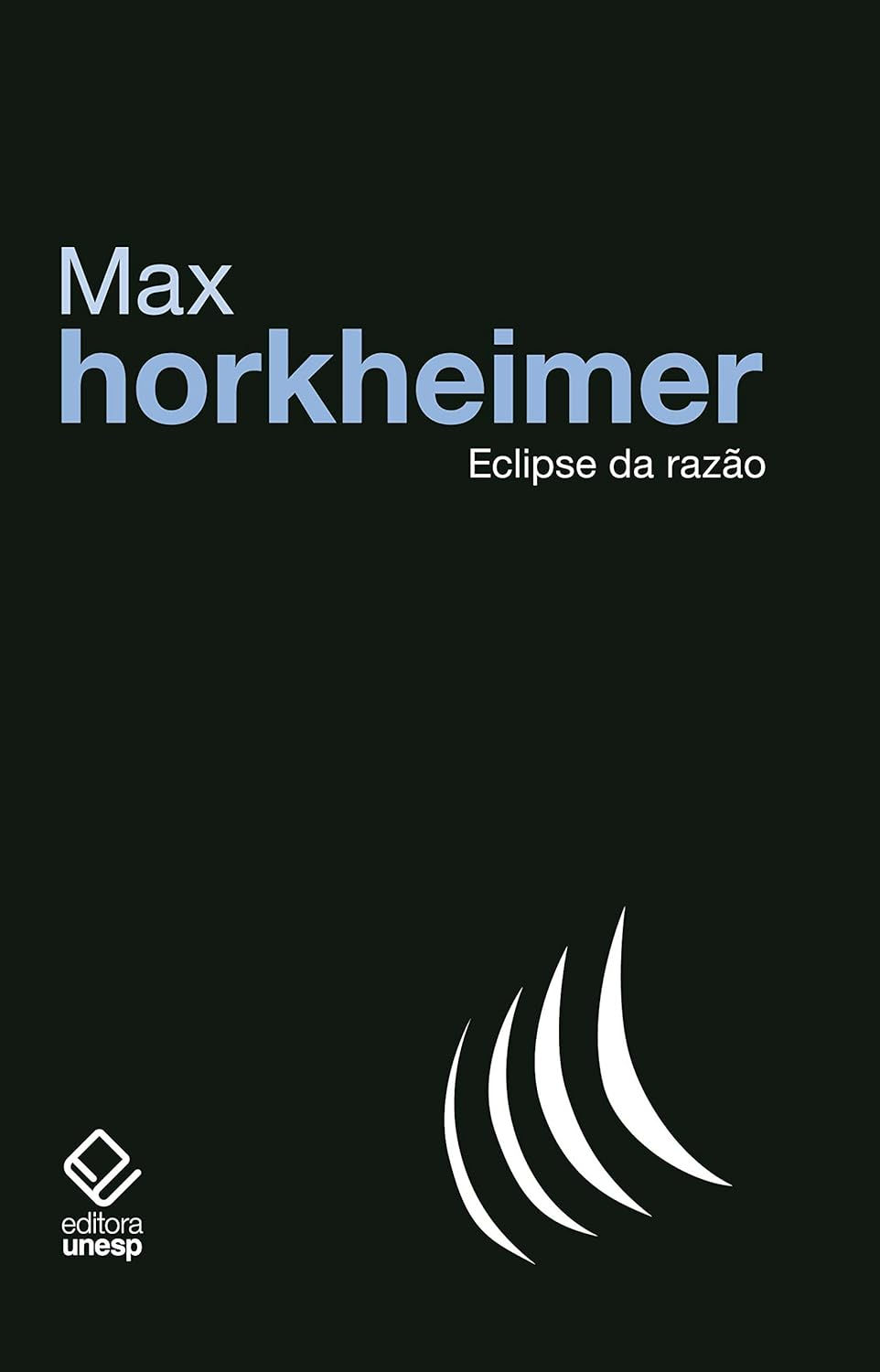 capa do livro Eclipse da Razão, de Max Horkheimer
