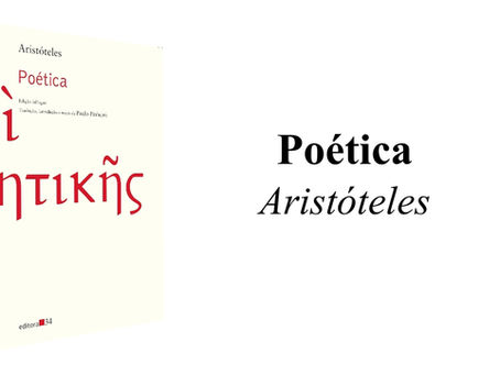 capa do livro Poética, de Aristóteles