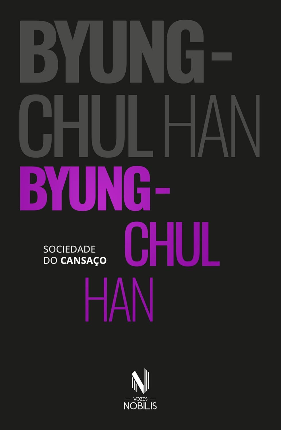 capa do livro A Sociedade do Cansaço, de Byung-Chul Han