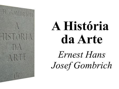 pagina do livro A história da Arte, E.H. Gombrich
