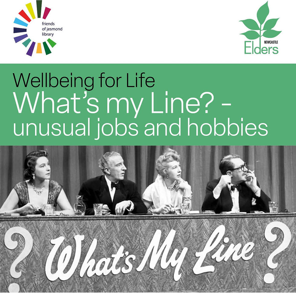 Wellbeing For Life - What's my Line?