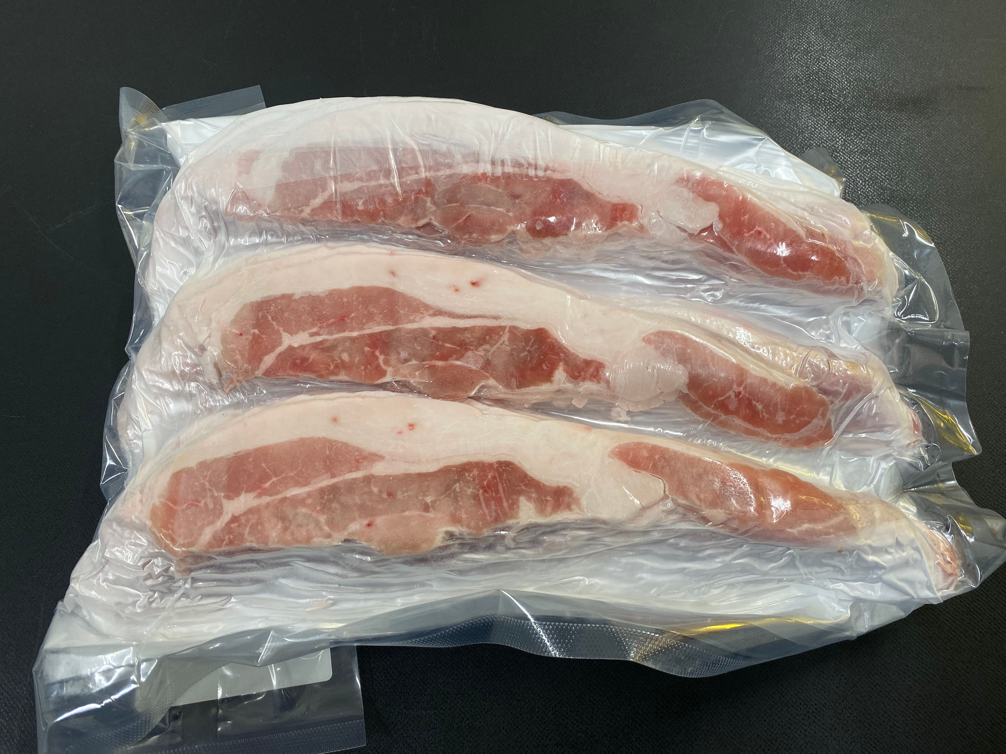★家計応援★北海道産豚バラ山スライス(2mm)1kg
