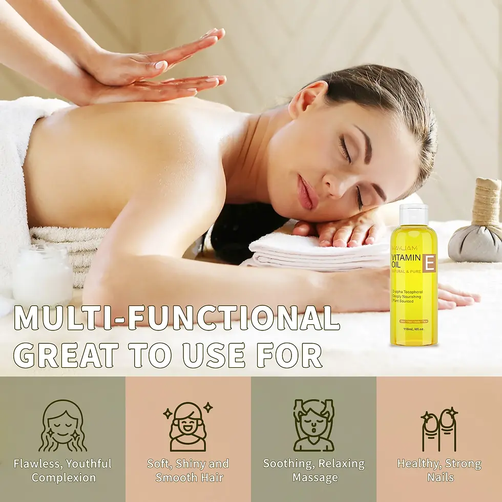 Thumbnail: MAYJAM Natural & Pure Vitamin E Oil Skincare Moisturizing Brighten Skin Tone