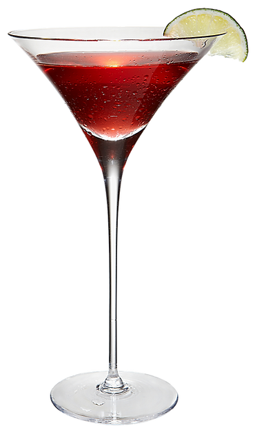 Signature cocktail served at Bijou with fresh garnish and vibrant presentation