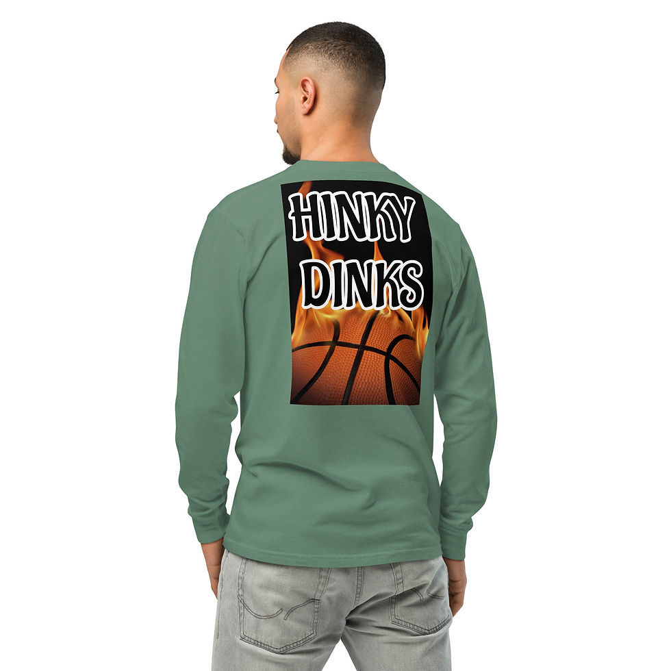 Thumbnail: Garment-dyed heavyweight long-sleeve shirt