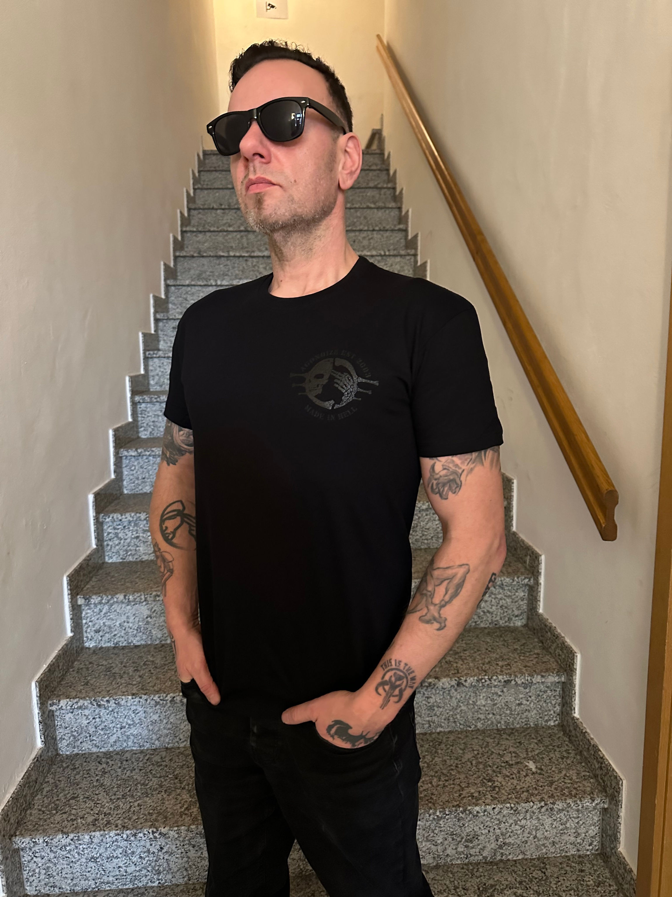 T-Shirt unisex -BLACK