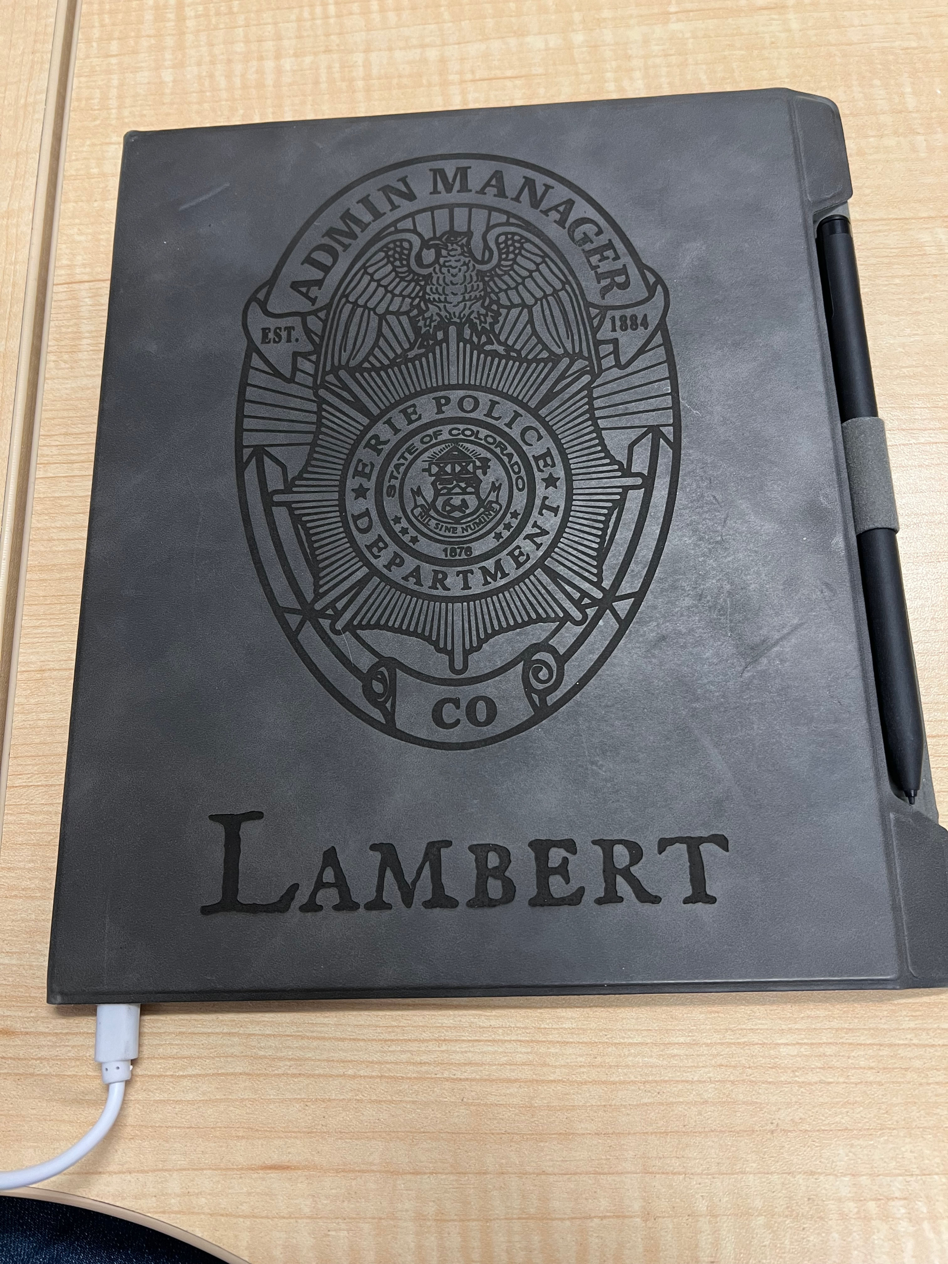 Remarkable/iPad Cover Engraving