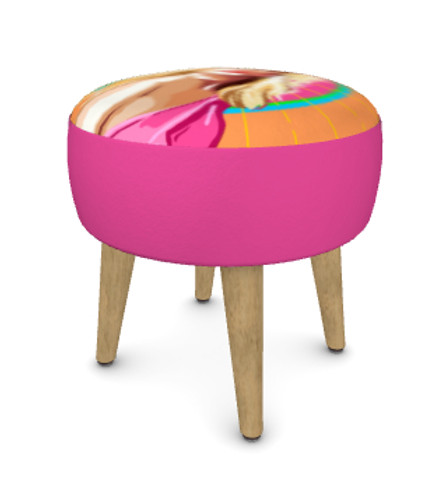 Retro Furniture Foot Stool