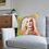 Thumbnail: Blondie Retro Summer Vibes Square Pillow - 'In The Sun' Decorative Cushion