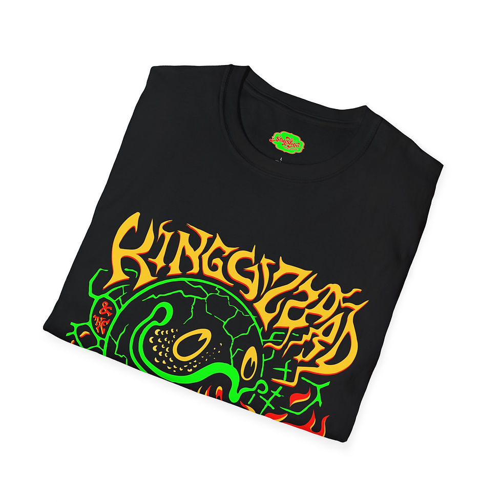 Thumbnail: King Gizzard & The Lizard Wizard Unisex Graphic T-Shirt - "Chillin' Design