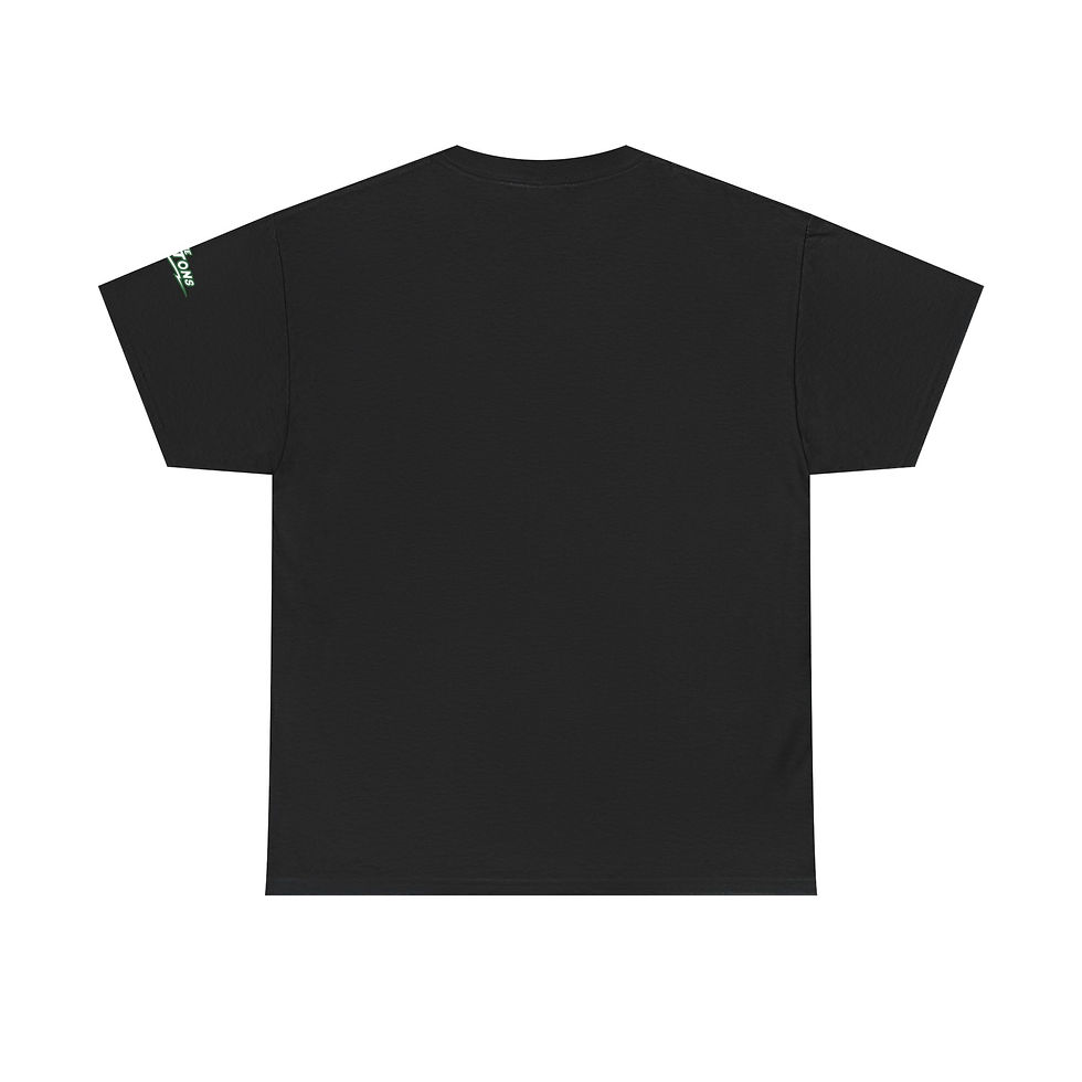 Thumbnail: The Zutons Green Graphic Unisex Heavy Cotton Tee