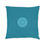 Thumbnail: Spitfire Wheels Retro Swirl Graphic Square Pillow - for Skateboard Enthusiasts