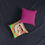 Thumbnail: Blondie Retro Summer Vibes Square Pillow - 'In The Sun' Decorative Cushion
