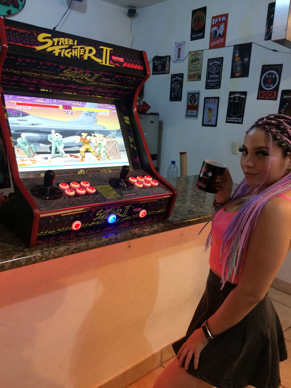Thumbnail: 19"/21" Street Fighter Bartop Arcade with Hypermax - 36,000 Games
