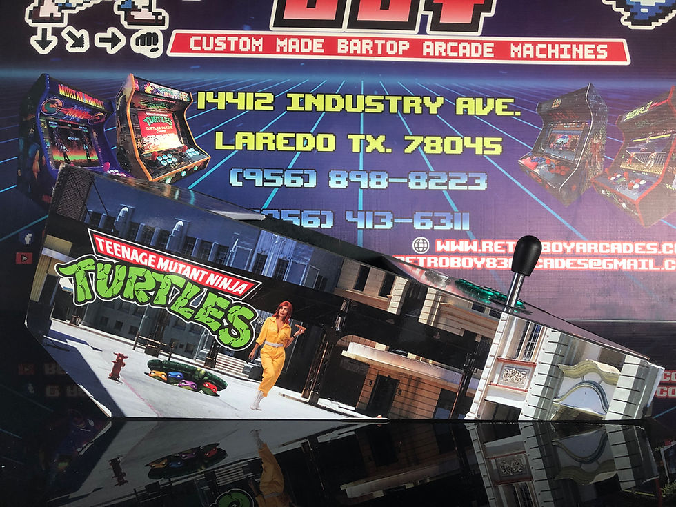 Thumbnail: In Stock! SELFISH BOY Ninja Turtles Arcade Machine with 12,000 Games