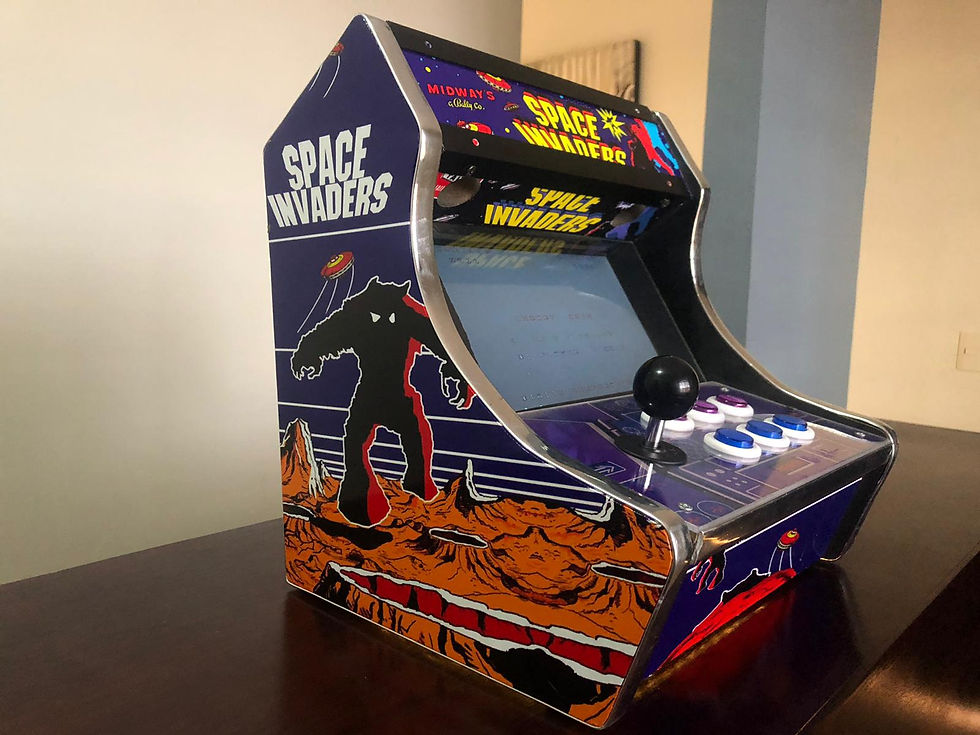 Thumbnail: 10” SPACE INVADERS Mini Arcade Machine with Batocera & 10,000 games