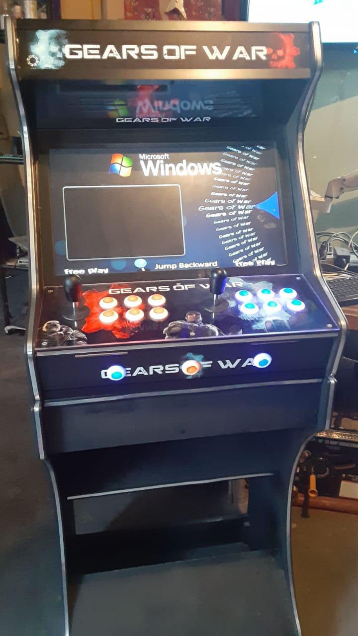 Thumbnail: 19 - 21” Gears Of War Bartop Arcade with Matching Stand & up to 36,000 games