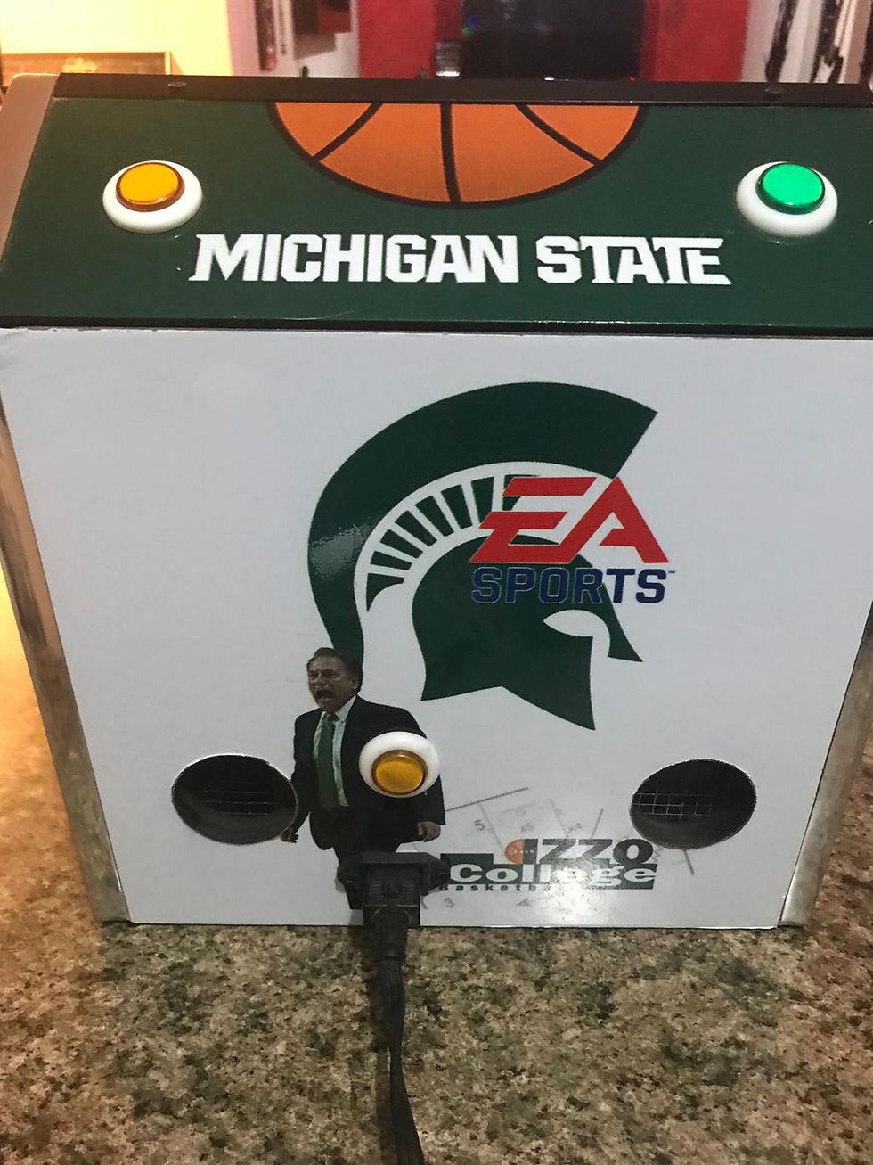 Thumbnail: 10” IZZO COLLEGE BASKETBALL Mini Arcade Machine with Batocera & 10,000 games