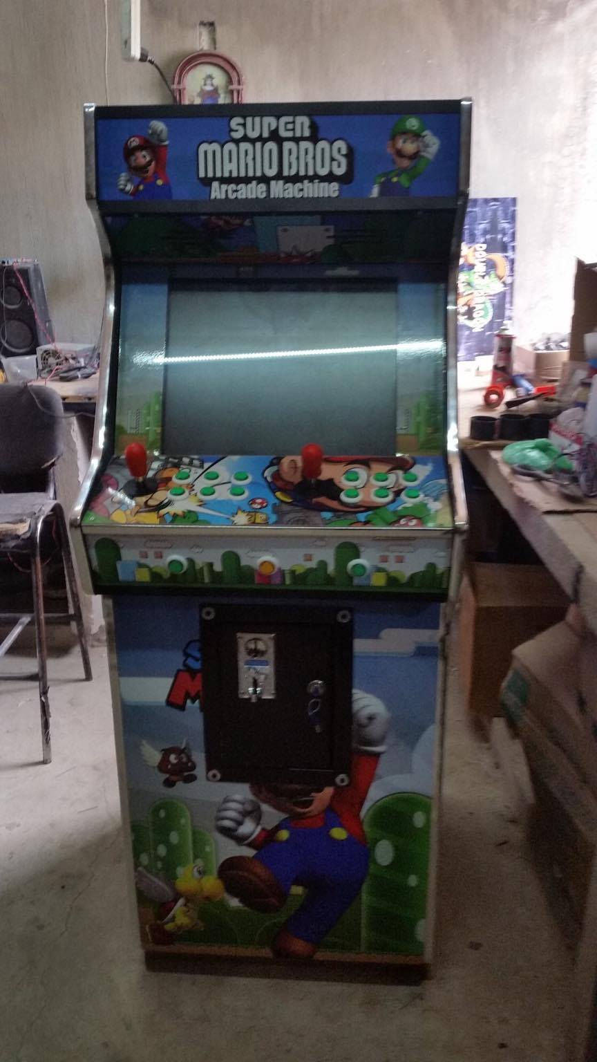 Thumbnail: 2 Player Full Size Arcade Machine Super Mario, 17,500 Games, Hyperspin