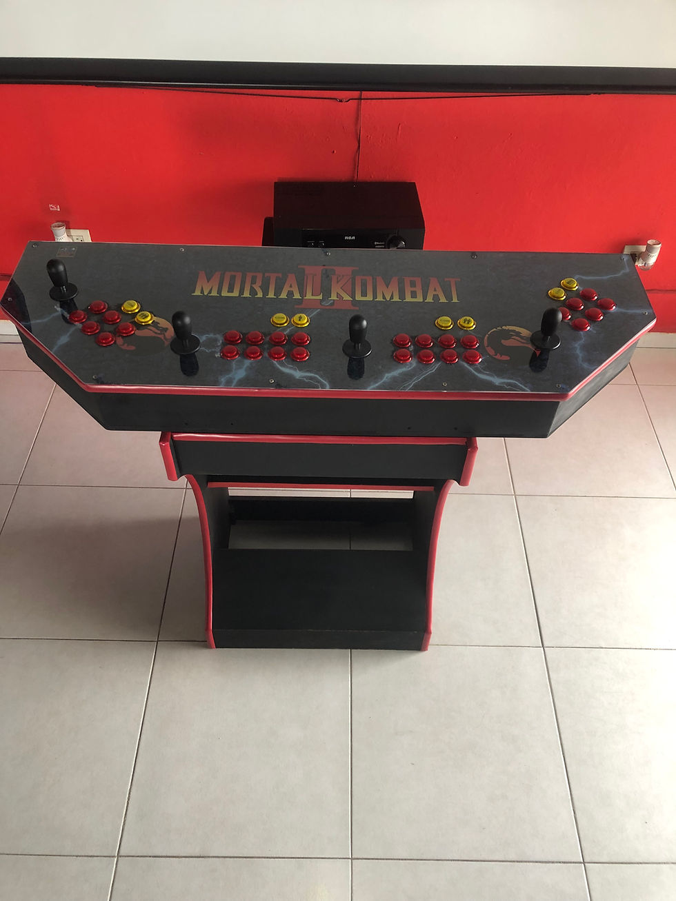Thumbnail: Mortal Kombat II 4 Player Arcade Pedestal with 36,000 games & 80 consoles