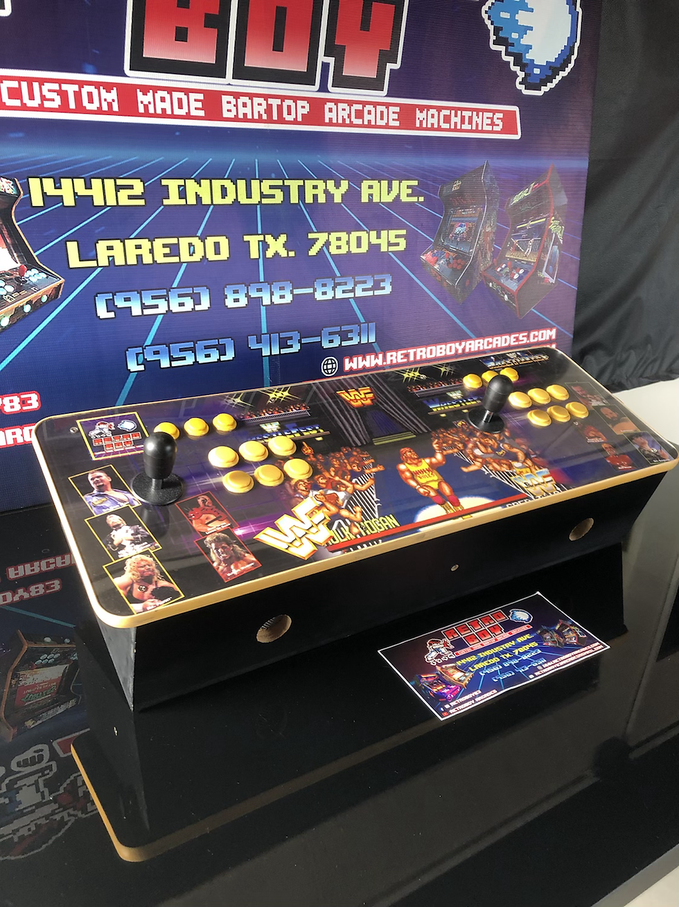 Thumbnail: WWF Wrestlefest PC Arcade Stick with Hypermax System - 36,000 games