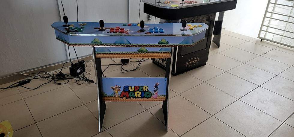 Thumbnail: Super Mario Bros 4 Player Pi Stick with Removable Stand & 16,000 games