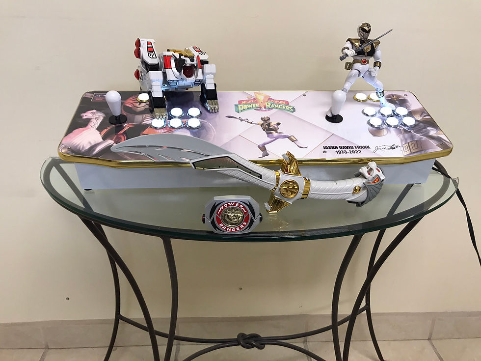 Thumbnail: White Ranger / Jason David Frank 2 Player  PC  Arcade Stick with - 36,000 games
