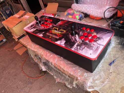 Street Fighter V, 2 player Arcade Stick with Hypermax PC System