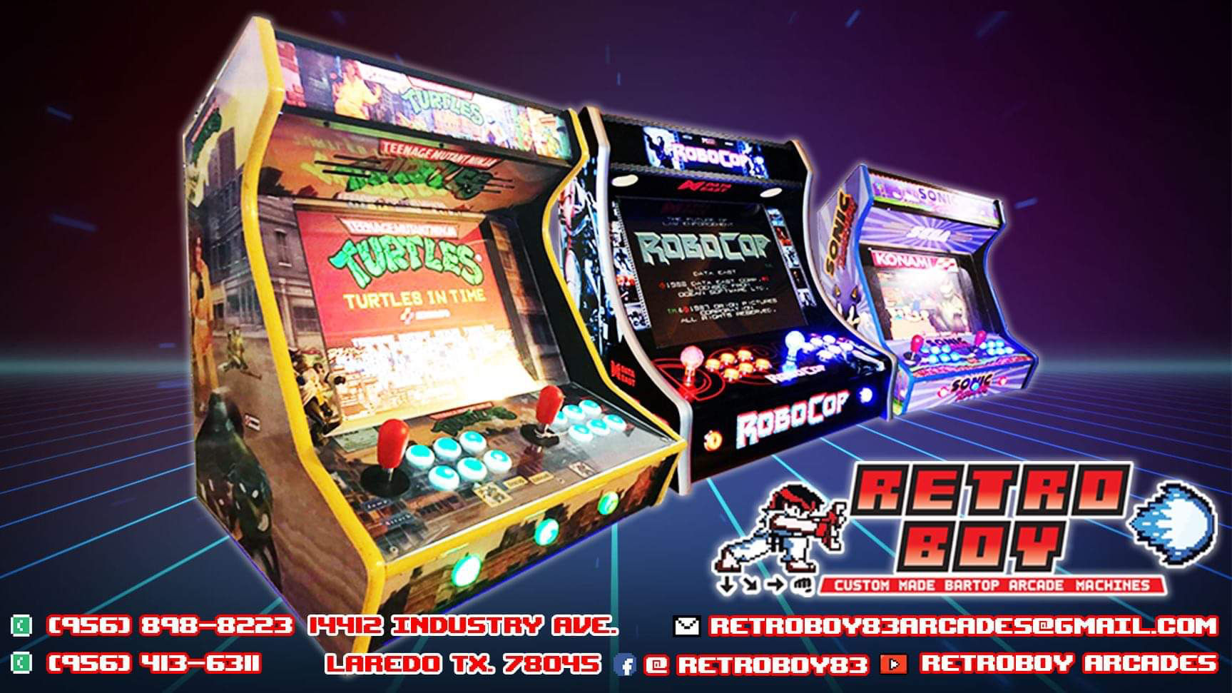 Custom Made 19"/21" Bartop Arcade with Hypermax - 36,000 Games