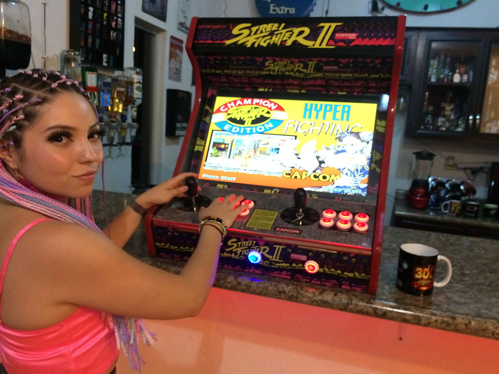 Thumbnail: 19"/21" Street Fighter Bartop Arcade with Hypermax - 36,000 Games