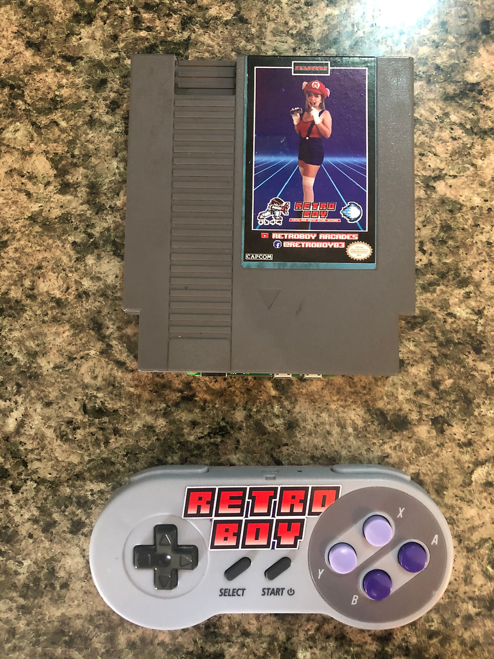 Thumbnail: Nintendo Cartridge Gaming Console with 8,000 games on Raspberry Pi Zero W