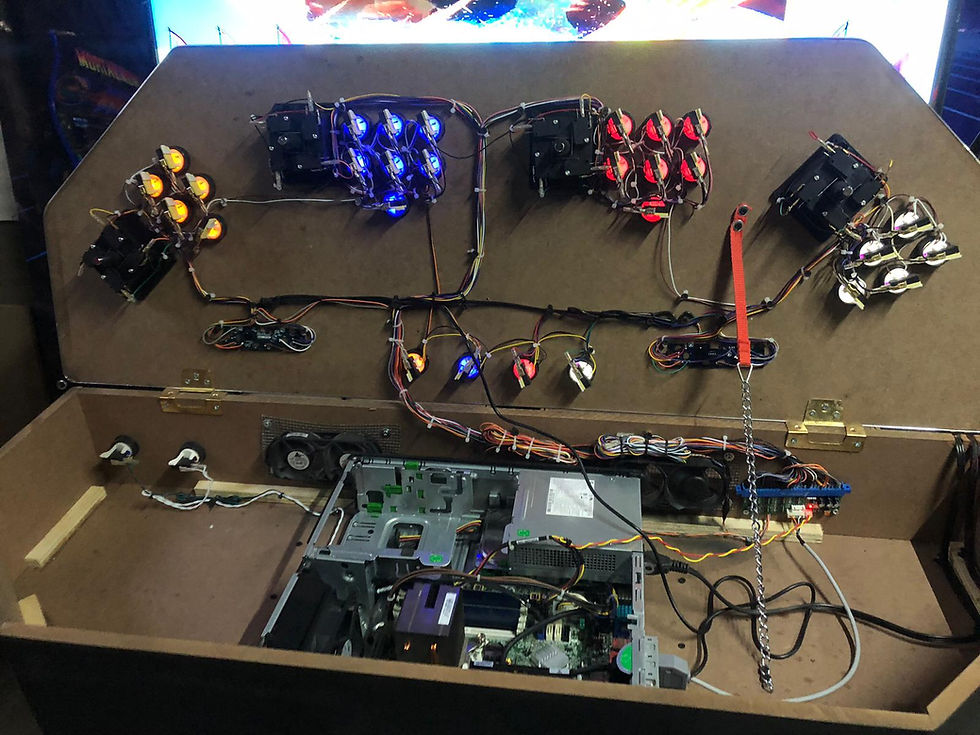 Thumbnail: SUPER MARIO BROS 4 Player Arcade Pedestal, with 36,000 Games & 80 Consoles