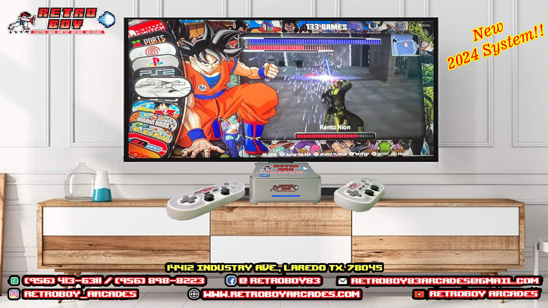 New 2024 RetroBoy’s PREMIUM Mini PC Console with 38,000 games & 105 consoles