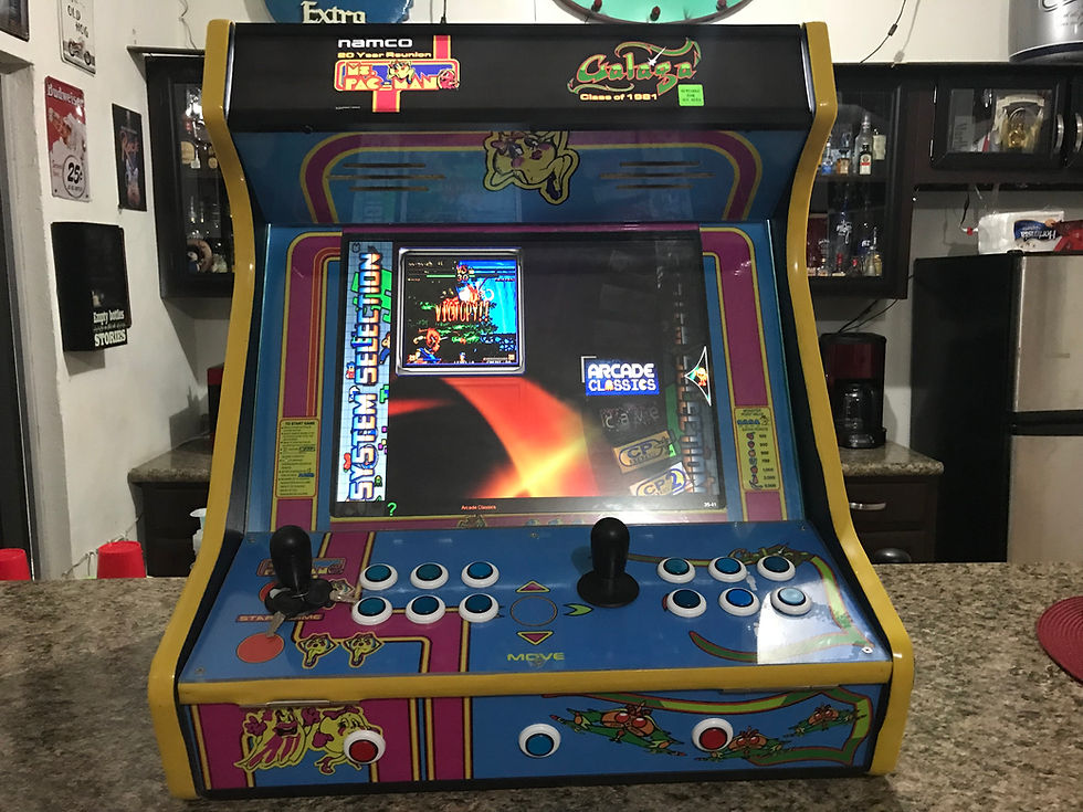 Thumbnail: 19"/21" Ms. PacMan Bartop Arcade with Hypermax - 36,000 Games