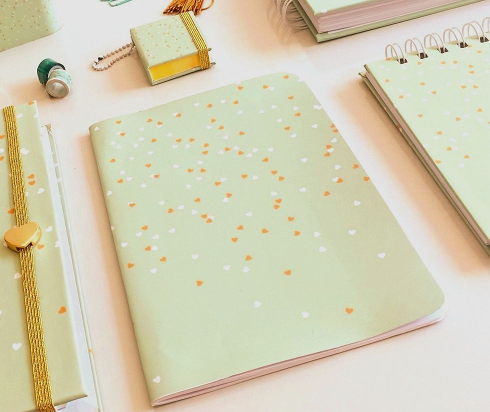 Caderneta Corações